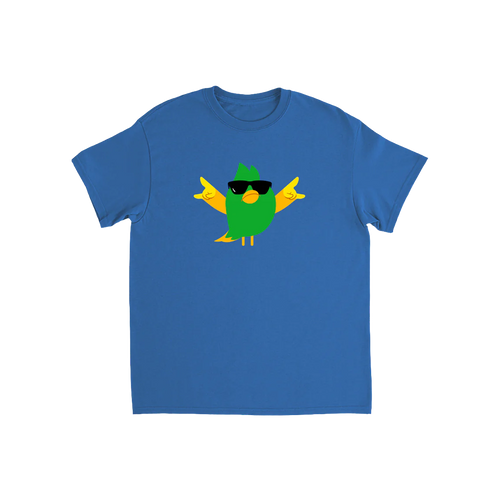 „Dodo Re Mi“ Rockstar-Vogel-T-Shirt für Jugendliche