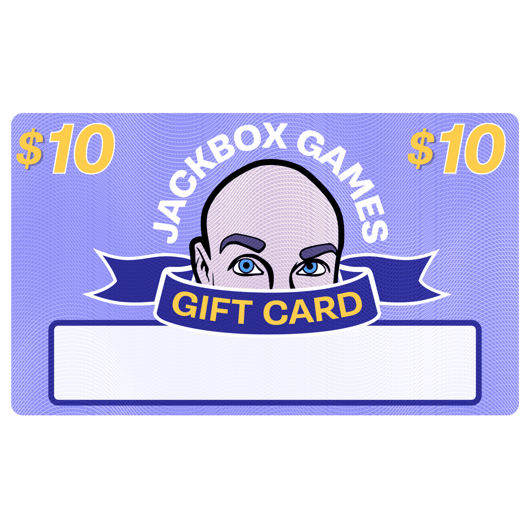 Jackbox Games Gift Card - $10 USD