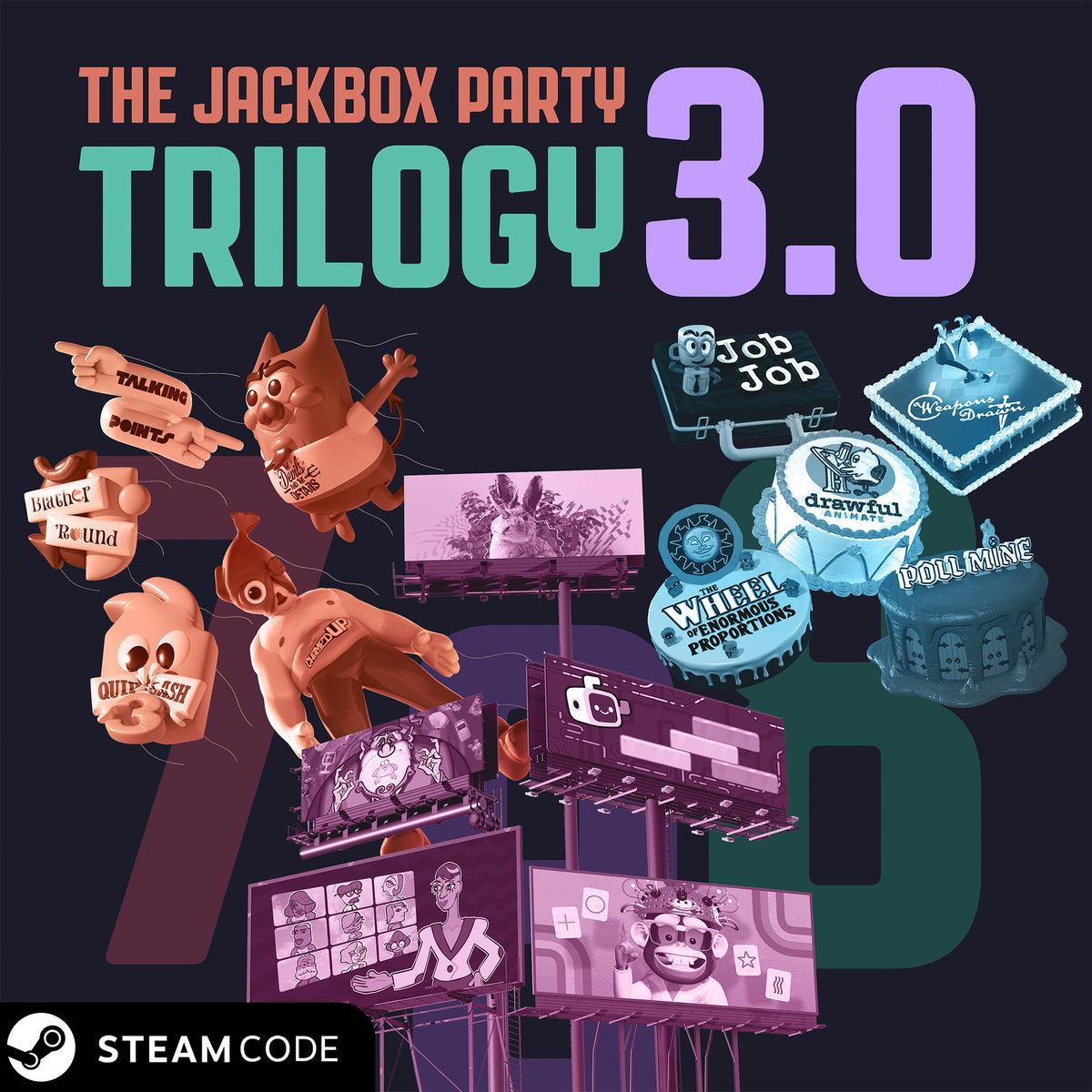 The Jackbox Party Trilogy 3.0 – Jackbox Games