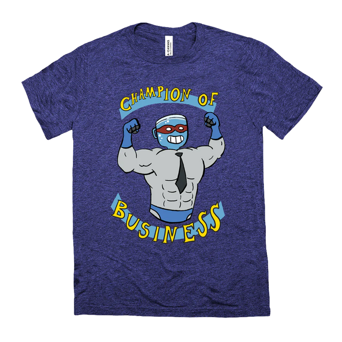 M Bubz Comix Shirt - Champion of Business