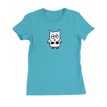 Camiseta para mujer de búho sexy de Drawful