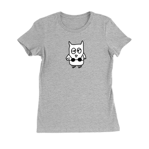 Camiseta feminina Drawful com coruja sexy